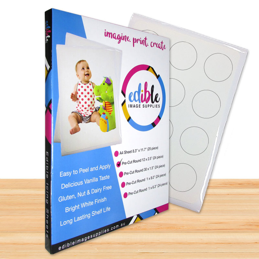 Edible Image Supplies – Packaging Design SuckerPunch Design