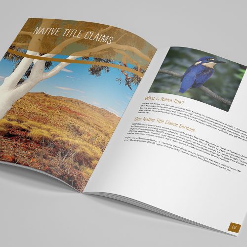 QSNTS SuckerPunch Native Title Booklet Design