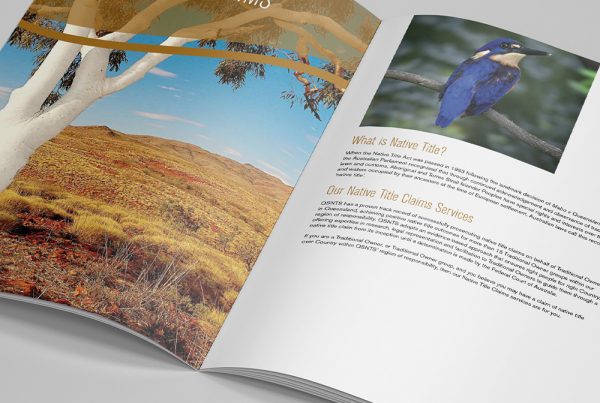 QSNTS SuckerPunch Native Title Booklet Design