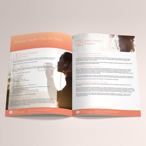 Seed Psychology Booklet Design by SuckerPunch Design