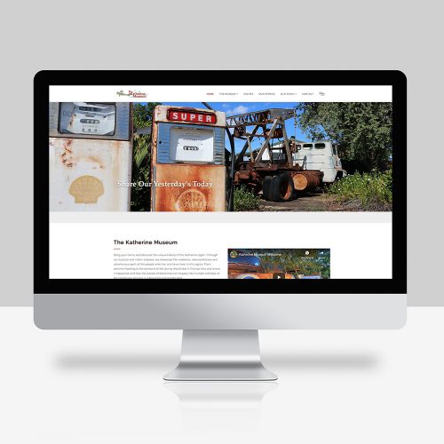 SuckerPunch Design Website Design Katherine Museum